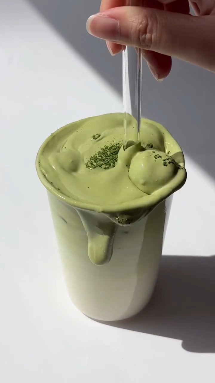 Jasmine Matcha Latte 🍵 🌸 | Real Jasmine-Scented Matcha