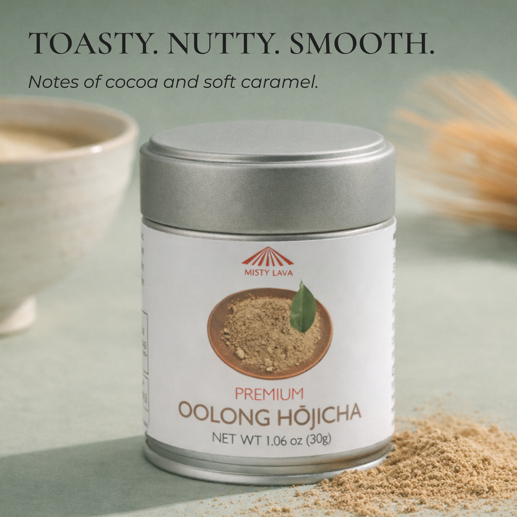 Premium Hōjicha Powder (30 g Tin)