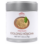 Premium Roasted Oolong Hōjicha Powder — Calm • Toasty • Nutty — 1.06 oz (30 g) Tin